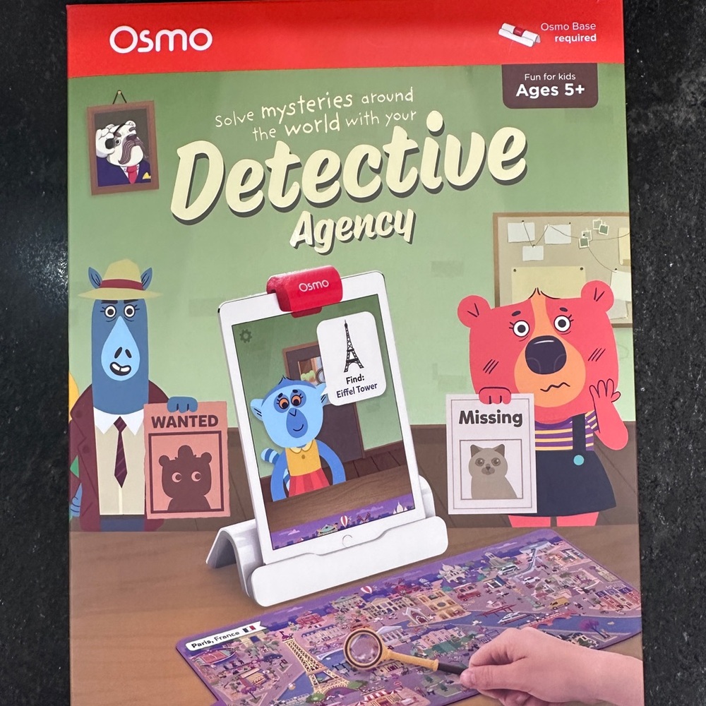 Detective Agency Learning Toy - Learning game.